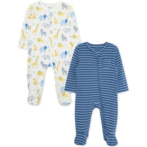 Jungle Fun 2-Pack Assorted Footies, 3M