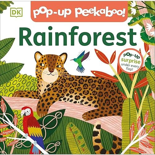 Pop-Up Peekaboo! Rainforest Board book – Pop up, October 25, 2022