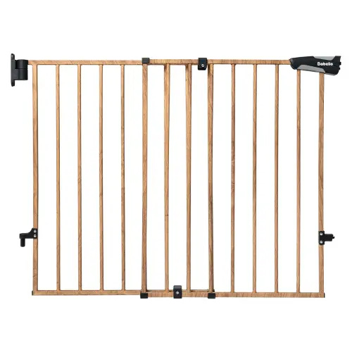 Boundless B17 Wood Pattern | Safety Baby Gate for Stairs