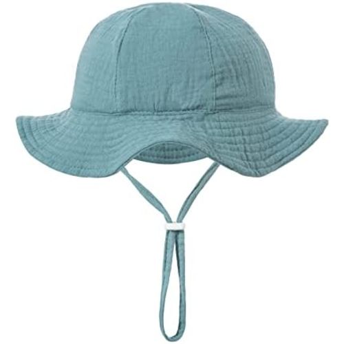 Baby Sun Hat Toddler Infant Cap Kid Beach Hats Swimsuit with UPF 50+ Protective Sunscreen Newborn Bucket Hat for Boys Girls