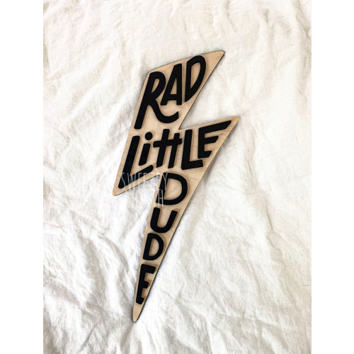 Rad Little Dude | boho nursery | modern boho nursery decor | boys room decor | nursery sign | boys room