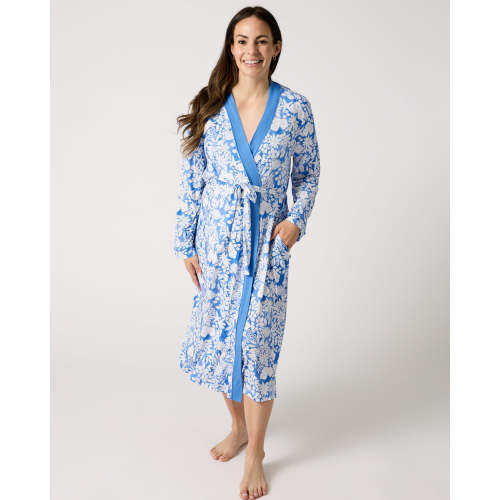 Azure Garden Women's Robe
