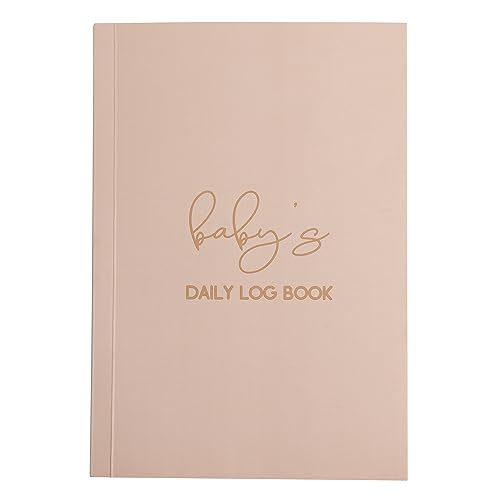 Pearhead Baby Daily Log Book, Fill in Pages, Track Your Newborn Baby’s Schedule, Daily Tracker for New Parents, Keepsakes for New Moms