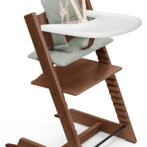 Tripp Trapp® High Chair² with cushion, tray & newborn set