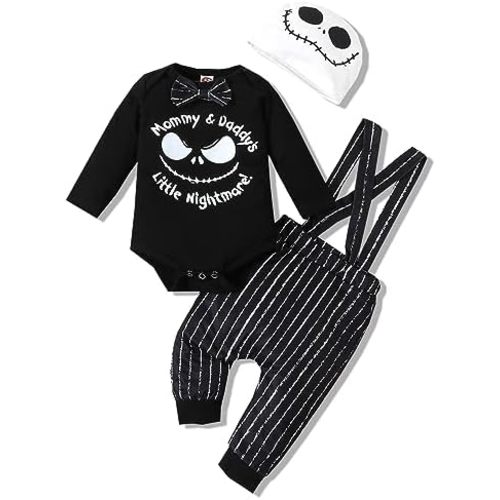 VINUOKER Infant Baby Boy Halloween Clothes Halloween Costumes For Baby Toddler Boys