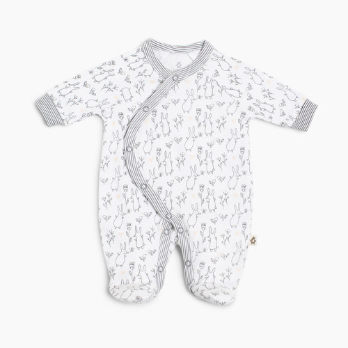Snugabye Kimono Sleeper - Bunny, 3-6 Months
