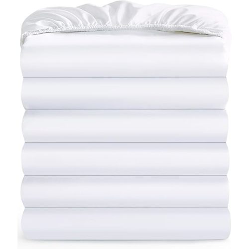 Maple&Stone Twin Fitted Sheet Pack of 6