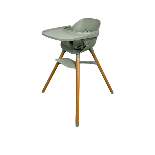 Lalo The Chair, Sage, Natural Wood