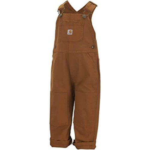 Carhartt Kid's CM8609 Loose Fit Canvas Bib Overall - Boys