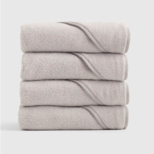 Organic Turkish Cotton Baby Hooded Towel Set 4-Pack