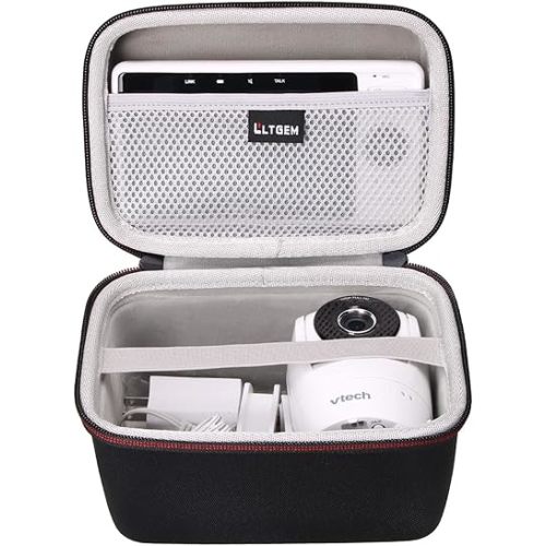 L LTGEM Baby Monitor Travel Case for VTech/Infant Optics DXR-8 PRO Baby Monitor, Case Only (Internal Size:7.2 * 5.2 * 4.8in)
