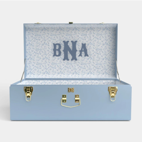 Grand Classic Trunk - Light Blue - Petites at Play / Embroidery