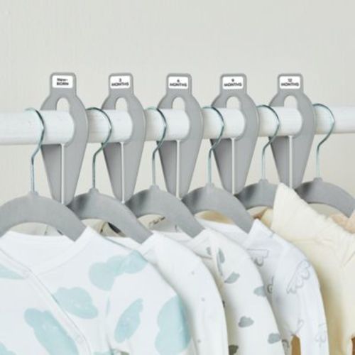 mighty goods™ 5-Pack Children's Closet Dividers in Grey - GREY - 5 PACK