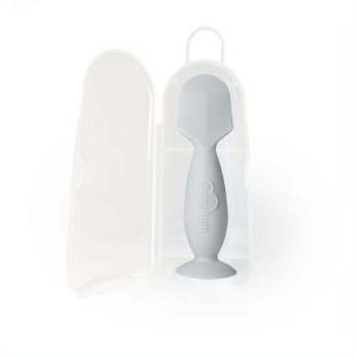 Gray Mini BabyBum Diaper Cream Brush - Soft Silicone Diaper Cream Applicator