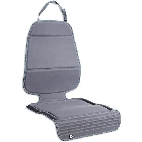 Munchkin Elite Seat Guardian Child Car Seat Protector with Grime Guard Fabric, Dark Grey