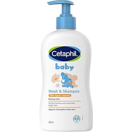 Baby Wash & Shampoo ,Tear Free, Paraben, Colorant and Mineral Oil Free, 13.5 Fl. Oz (Packaging May Vary)