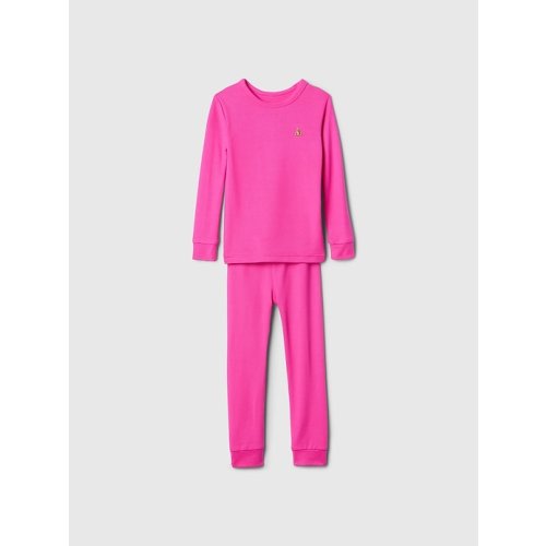 babyGap SuperCozy PJ Set, Super Neon Pink - size 6-12M
