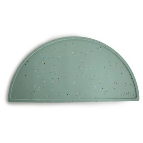 Mushie Silicone Placemat - Sage Confetti