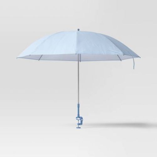 4' Clamp Umbrella Light Blue - Sun Squad™