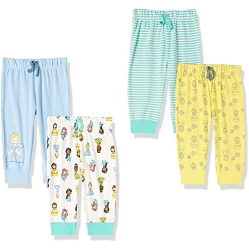 Amazon Essentials Disney | Marvel | Star Wars Baby Boys' Pants, Pack of 4