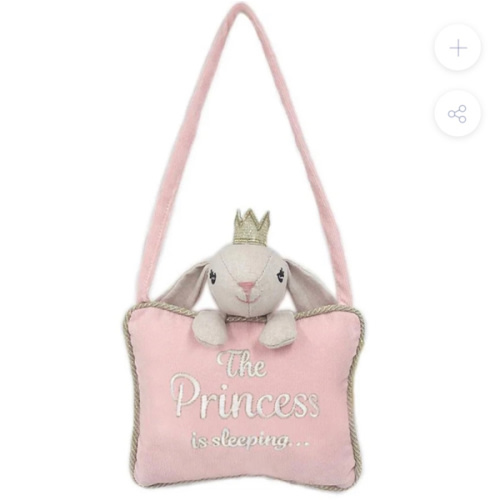 the Princess Is Sleeping Door Hanger