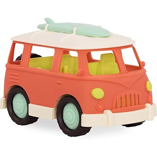 B. toys – Toy Camper Van – Retro Van – Campervan with Movable Parts – Toy Cars for Toddlers, Kids – 12+ Months – Happy Cruisers – Camper Van
