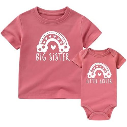Big Sister Little Sister Matching Outfits Little Sister Baby Clothes Big Sister Shirt