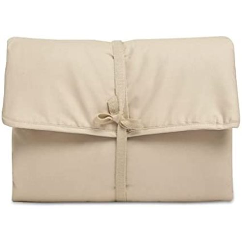 Natemia Portable Diaper Changing Pad - Light, Soft & Machine Washable Organic Cotton Foldable Baby Changing Mat