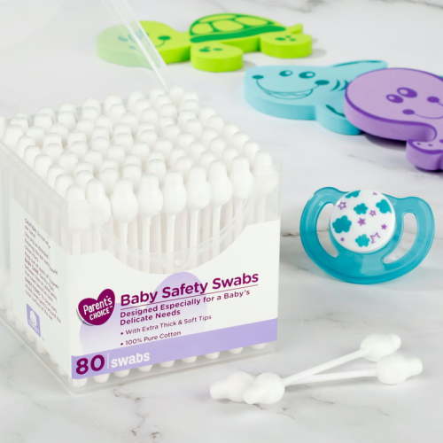 Parent's Choice Baby Safety Swabs, 80 Count
