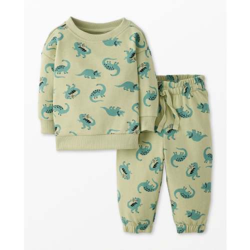 Baby French Terry Sweatshirt & Sweatpants Set | Hanna Andersson (6-12M)