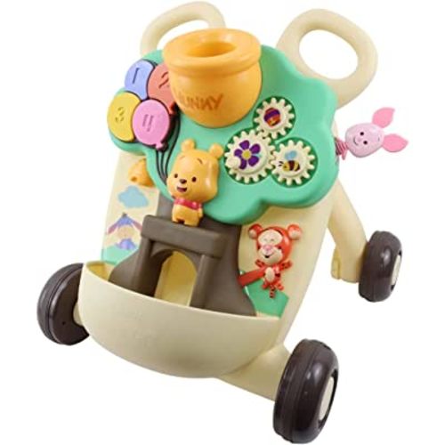 Disney Hooyay Winnie The Pooh Hunny-Pot Learning Walker, Baby Walker, Activity Early Learning Play Set for Babies and Toddlers