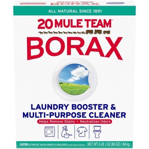 Mule Team Borax All Natural Detergent Booster & Multi-Purpose Household Cleaner - 65oz