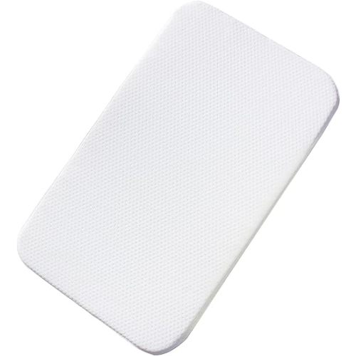 Mecc ecoh Rectangle Baby Bassinet Mattress, 100% Breathable Cover, 2" Thick, Fit for Dream On Me Skylar/AirClub/ANGELBLISS/Bold/Ezebaby/HARPPA/Larex/Evolur/Li'l Pengyu/AMKE Bassinet, 35"x20"