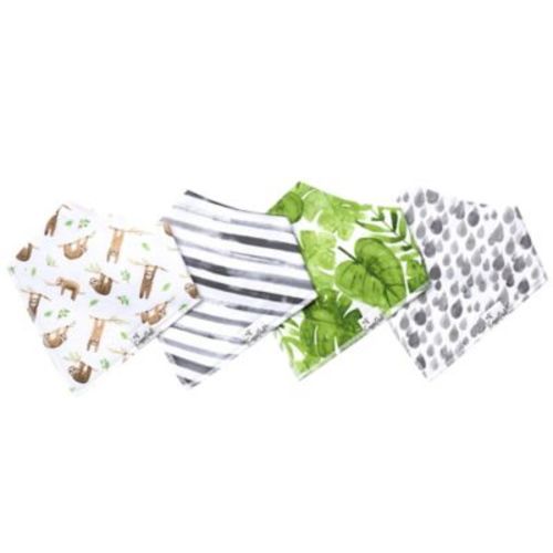 Copper Pearl™ 4-Pack Noah Bandana Bibs - MULTI - 4 PACK