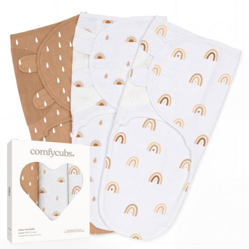 Swaddle - Small, Rainbow Bohemian
