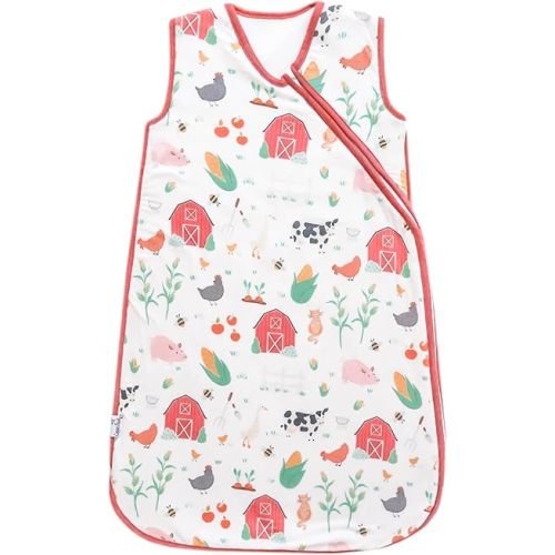 Copper Pearl Sleep Sack: Warm and Cozy Baby Bag in a Variety of Trendy Designs, Safe Alternative to Blankets, Sleeveless Baby Sleep Sack Swaddle Sizes Newborn to 24 Months - Farmstead