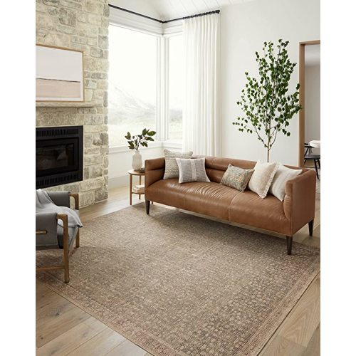 Loloi Angela Rose Aubrey Collection Area Rug - 7'-6" x 9'-6" (Sage/Bark)