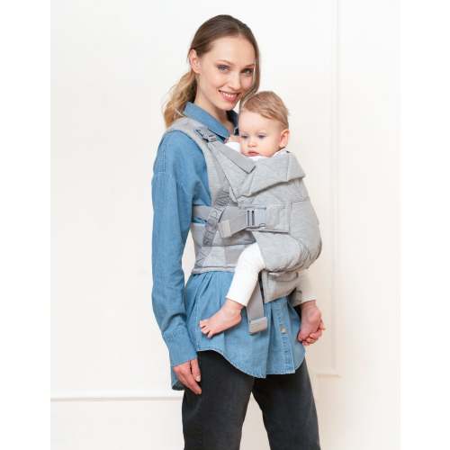 The CARIPOD™ | Seraphine Baby Carrier – Grey Marl Jersey