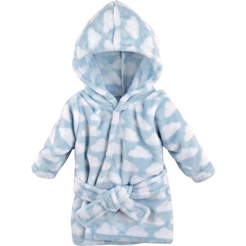 Hudson Baby Unisex Baby Plush Animal Face Bathrobe