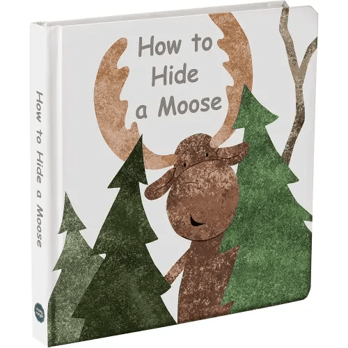Mary Meyer Board Book, 8 x 8-Inches, How to Hide a Moose