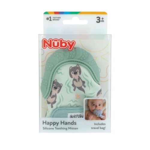 Nuby Fabric Mitten Teether