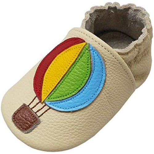 YALION Baby Soft Leather Shoes Suede Sole Infant Toddler First Walking Sports Crib Moccasins