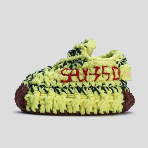 Baby Crochet Yzy Frozen Yellow – ItzzyBitzzy