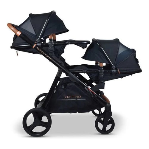 Ventura Single to Double Sit-And- Stand Stroller & 2nd Toddler Seat | – The Kiddo Depot