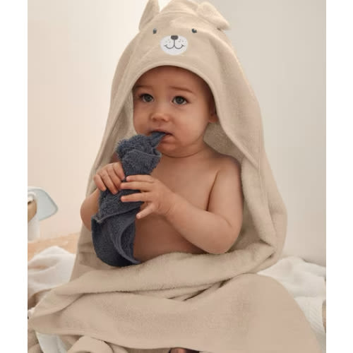 Light Brown Hooded Bath Towel | Best&Less™ Online