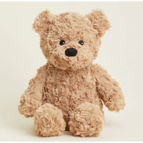Microwavable Brown Curly Bear Warmies | Warmies USA