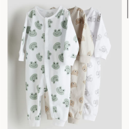3-pack Cotton Pajamas