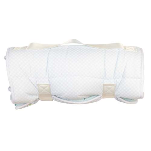 The Nap Mat Blue Gingham by Apple of My Isla