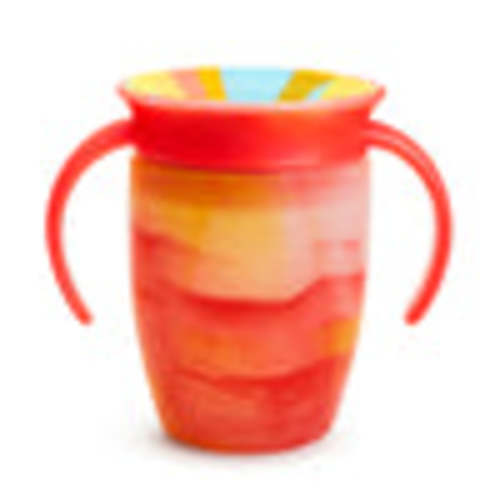 Miracle® 360° Tropical Swirl Trainer Cup, 7oz | Baby Drinkware | Munchkin