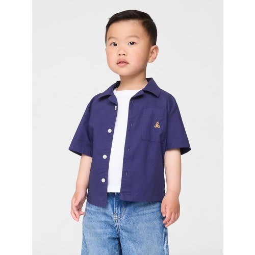 Baby & Toddler Organic Cotton Cabana Shirt